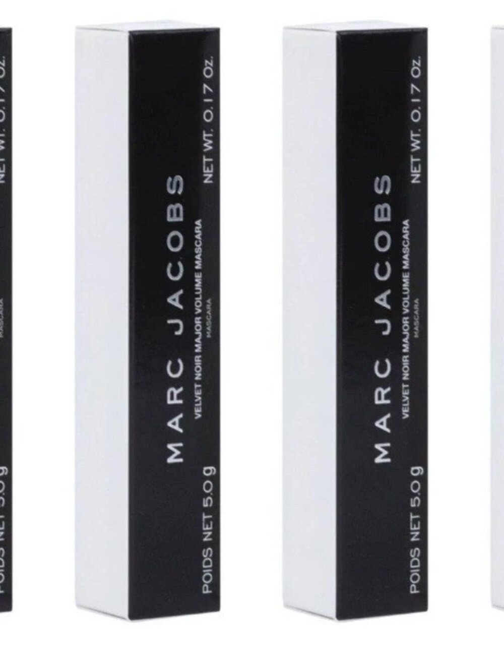 Marc Jacobs Velvet Noir Major Volume Mascara Noir Black Mini 4 Pack